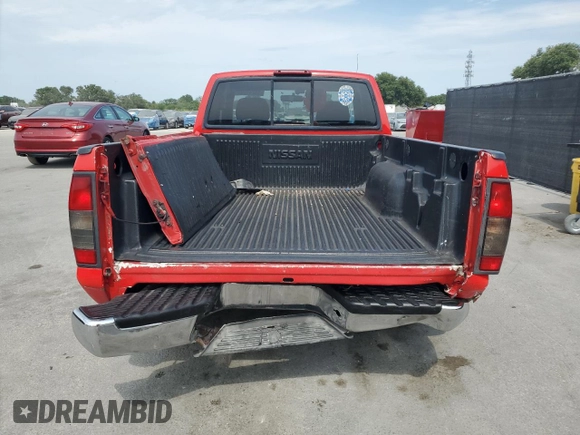 2000 Nissan Frontier XE with VIN 1N6DD26S9YC400995, listed as a Copart auction lot 58244905 with 185,488 mi miles and Salvage title. Bid and sale history available at DreamBid. Image 6.