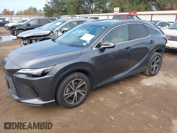 2024 Lexus RX 350 z VIN JTJCHMAA3R2015224, wystawiony jako IAAI lot #41066371 z przebiegiem 8719 mil mil oraz . Historia ofert i sprzedaży dostępna na DreamBid. Obrazek 2.