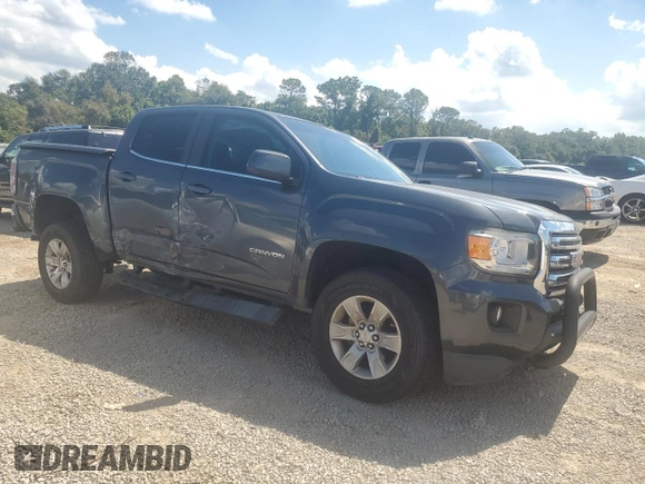 2016 GMC Canyon 2WD SLE with VIN 1GTG5CE36G1155709, listed as a Copart auction lot 73132424 with 58,956 mi miles and Salvage Title. Bid and sale history available at carsss.com. Image 4.