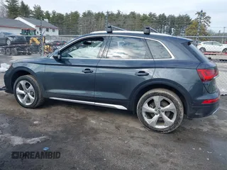 2021 Audi Q5 Prestige with VIN WA1CAAFY5M2050748, listed as a IAAI auction lot 41704470 with 55,162 mi miles. Bid and sale history available at carsss.com. Image 14.