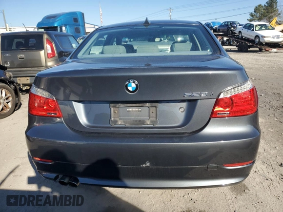2009 BMW 5 Series 528i with VIN WBANU53529C119238, listed as a Copart auction lot 88943385 with 157,322 mi miles and Salvage Title. Bid and sale history available at carsss.com. Image 6.