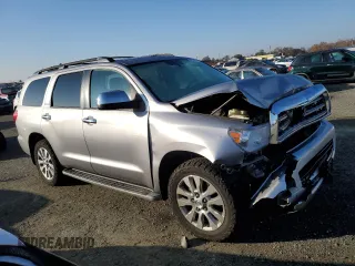 2012 Toyota Sequoia Ltd with VIN 5TDJW5G11CS068582, listed as a Copart auction lot 82334044 with 151,478 mi miles and Salvage Title. Bid and sale history available at carsss.com. Image 4.