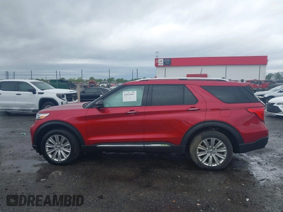 2022 Ford Explorer Limited with VIN 1FMSK8FH8NGB43898, listed as a IAAI auction lot 41934367 with 34,301 mi miles. Bid and sale history available at carsss.com. Image 14.
