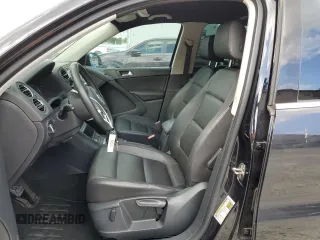 2014 Volkswagen Tiguan SE with VIN WVGAV3AXXEW543245, listed as a Copart auction lot 42288905 with 92,851 mi miles and Salvage title. Bid and sale history available at DreamBid. Image 7.
