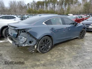 2021 Mazda 6 Carbon Edition with VIN JM1GL1WY9M1616420, listed as a Copart auction lot 41511095 with 50,236 mi miles and Salvage Title. Bid and sale history available at DreamBid. Image 3.