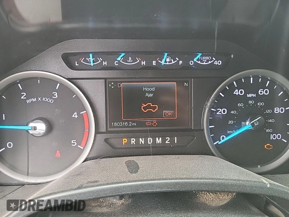 2019 Ford F-250 XL with VIN 1FT7W2BT3KEF53800, listed as a IAAI auction lot 42670822 with 180,316 mi miles and . Bid and sale history available at DreamBid. Image 16.