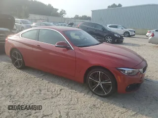 2018 BMW 4 Series 440i xDrive with VIN WBA4W9C54JAB95107, listed as a Copart auction lot 68408494 with 57,590 mi miles and Salvage title. Bid and sale history available at DreamBid. Image 4.