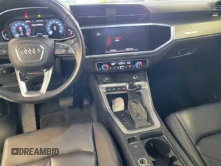 2023 Audi Q3 S line Premium with VIN WA1DECF37P1064251, listed as a IAAI auction lot 42791686 with 56,584 mi miles and . Bid and sale history available at DreamBid. Image 4.