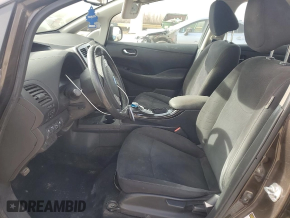 2016 Nissan LEAF SV with VIN 1N4BZ0CP0GC303642, listed as a Copart auction lot 84659664 with 95,180 mi miles and Salvage Title. Bid and sale history available at carsss.com. Image 7.