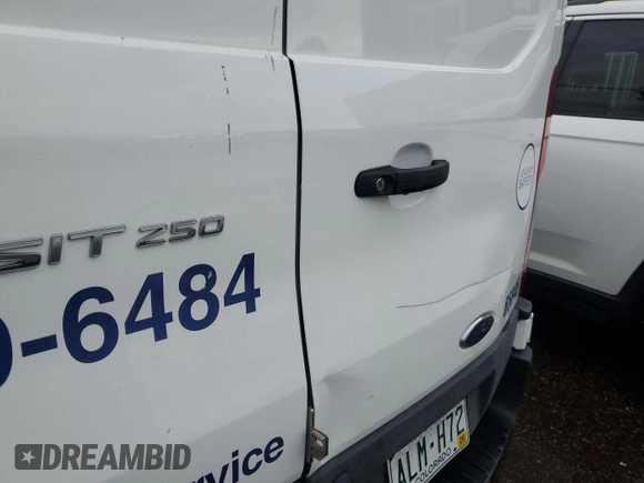 2021 Ford Transit Cargo with VIN 1FTBR1Y82MKA76523, listed as a IAAI auction lot 42679221 with 39,449 mi miles and . Bid and sale history available at DreamBid. Image 5.