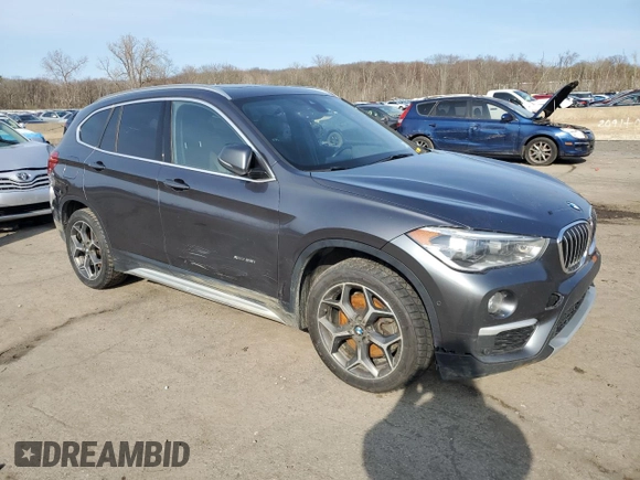 2017 BMW X1 xDrive28i with VIN WBXHT3Z32H4A54399, listed as a Copart auction lot 53112515 with 164,260 mi miles and Clean Title. Bid and sale history available at carsss.com. Image 4.