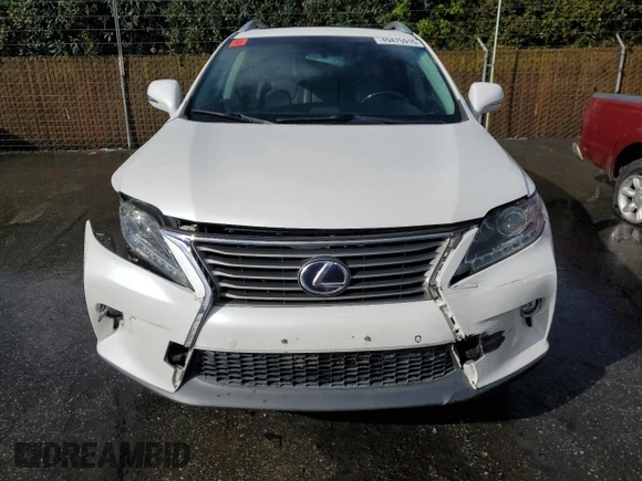 2015 Lexus RX 450h with VIN JTJBC1BA2F2469502, listed as a Copart auction lot 49475915 with 131,175 mi miles and Salvage title. Bid and sale history available at DreamBid. Image 5.