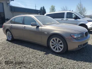 2008 BMW 7 Series 750Li with VIN WBAHN83548DT79127, listed as a Copart auction lot 53296435 with 116,915 mi miles and Clean title. Bid and sale history available at DreamBid. Image 4.