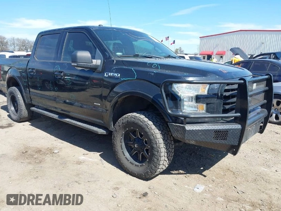 2016 Ford F-150 XLT with VIN 1FTEW1EP3GKF03617, listed as a IAAI auction lot 41662989 with 133,510 mi miles. Bid and sale history available at carsss.com. Image 1.