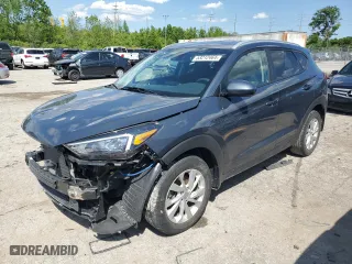 2020 Hyundai Tucson Value with VIN KM8J33A42LU162946, listed as a Copart auction lot 53212464 with 40,919 mi miles and Salvage Title. Bid and sale history available at carsss.com. Image 1.