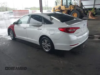 2017 Hyundai Sonata 2.4L with VIN 5NPE24AF5HH502155, listed as a IAAI auction lot 41955194 with 155,400 mi miles and . Bid and sale history available at carsss.com. Image 3.