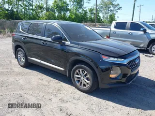 2020 Hyundai Santa Fe SE with VIN 5NMS23AD2LH160715, listed as a IAAI auction lot 42160226 with 112,167 mi miles and . Bid and sale history available at DreamBid. Image 1.