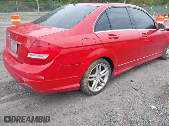2014 Mercedes-Benz C 250 Sport with VIN WDDGF4HB1EA945105, listed as a IAAI auction lot 42001518 with 84,941 mi miles and . Bid and sale history available at carsss.com. Image 4.