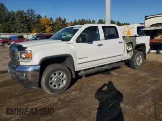 2015 GMC Sierra 2500HD available WiFi SLT with VIN 1GT12ZEG3FF110359, listed as a Copart auction lot 78835404 with 43,017 mi miles and Salvage Title. Bid and sale history available at carsss.com. Image 1.