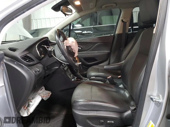 2018 Buick Encore Preferred with VIN KL4CJESB5JB614760, listed as a Copart auction lot 47312985 with 43,325 mi miles and Salvage Title. Bid and sale history available at DreamBid. Image 7.