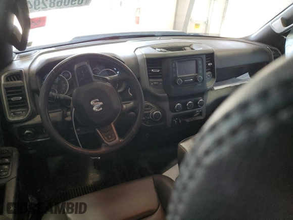 2021 Ram 1500 Tradesman with VIN 1C6RRFCG6MN671651, listed as a Copart auction lot 69068294 with 118,949 mi miles and Salvage title. Bid and sale history available at DreamBid. Image 8.