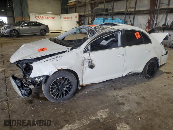 2008 Volkswagen Jetta SE with VIN 3VWRZ71K58M086479, listed as a Copart auction lot 57815875 with Not provided miles and Salvage title. Bid and sale history available at DreamBid. Image 1.
