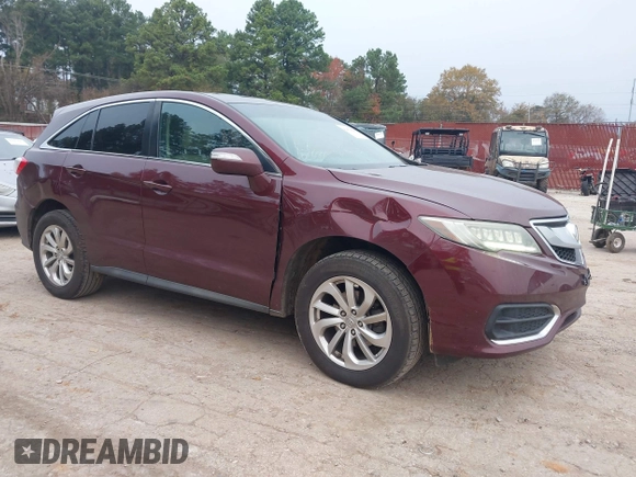 2017 Acura RDX with VIN 5J8TB3H32HL017286, listed as a IAAI auction lot 41051920 with 180,203 mi miles. Bid and sale history available at carsss.com. Image 1.
