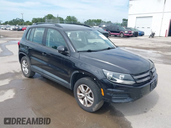2016 Volkswagen Tiguan R-Line with VIN WVGAV7AX1GW521967, listed as a IAAI auction lot 42803643 with 128,794 mi miles and . Bid and sale history available at DreamBid. Image 1.