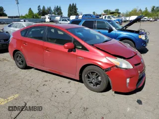 2013 Toyota Prius One with VIN JTDKN3DU8D0355741, listed as a Copart auction lot 53529295 with 125,550 mi miles and Salvage Title. Bid and sale history available at DreamBid. Image 4.