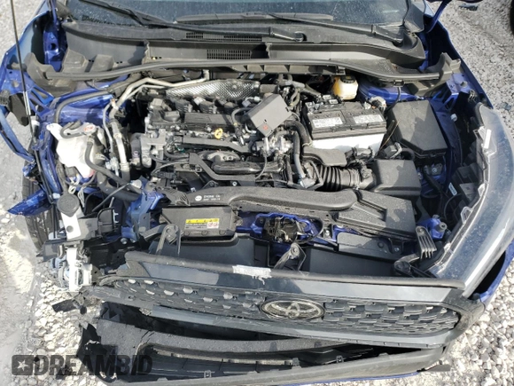 2023 Toyota Corolla Cross LE with VIN 7MUCAAAG0PV063737, listed as a Copart auction lot 86267914 with 13,740 mi miles and Salvage title. Bid and sale history available at DreamBid. Image 12.