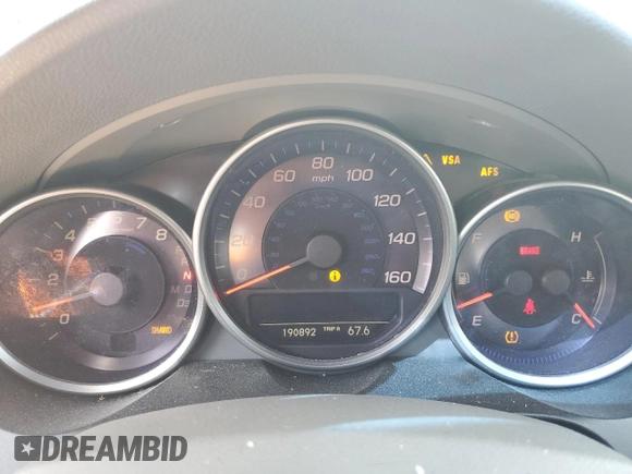 2005 Acura RL z VIN JH4KB16535C016659, wystawiony jako Copart lot #59172225 z przebiegiem 190 892 mil mil oraz Szkoda całkowita • Salvage title. Historia ofert i sprzedaży dostępna na DreamBid. Obrazek 9.