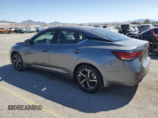 2024 Nissan Sentra SV with VIN 3N1AB8CVXRY322672, listed as a Copart auction lot 54098245 with 5,276 mi miles and Salvage title. Bid and sale history available at DreamBid. Image 2.