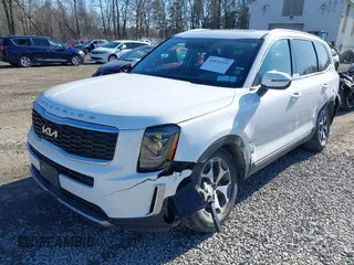 2022 Kia Telluride EX z VIN 5XYP34HC2NG260767, wystawiony jako IAAI lot #41816535 z przebiegiem 81 012 mil mil oraz . Historia ofert i sprzedaży dostępna na DreamBid. Obrazek 6.