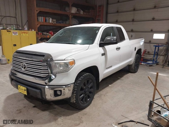 2015 Toyota Tundra 4WD Truck LTD with VIN 5TFBY5F18FX455404, listed as a IAAI auction lot 41329106 with NaN miles. Bid and sale history available at carsss.com. Image 2.