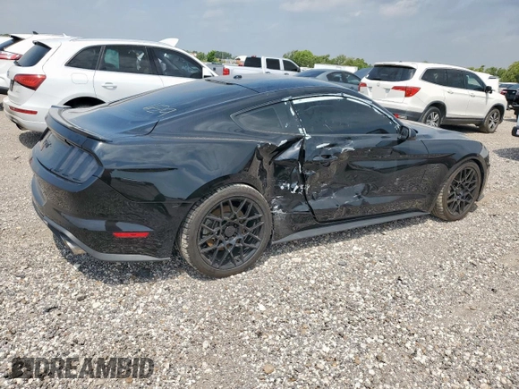 2018 Ford Mustang GT with VIN 1FA6P8CF9J5153412, listed as a Copart auction lot 57088015 with 67,031 mi miles and Salvage title. Bid and sale history available at DreamBid. Image 3.