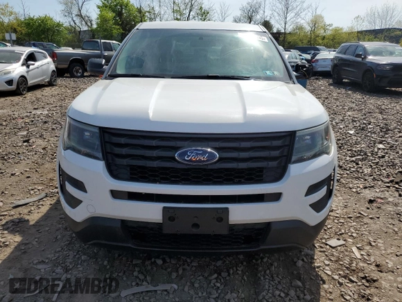 2016 Ford Utility Police Interceptor with VIN 1FM5K8AR5GGC35650, listed as a Copart auction lot 54337335 with 156,248 mi miles and Salvage Title. Bid and sale history available at carsss.com. Image 5.