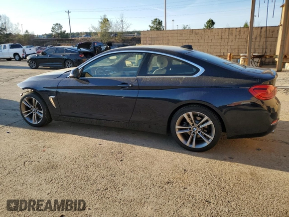 2018 BMW 4 Series 430i z VIN WBA4W3C51JAE99749, wystawiony jako Copart lot #50342855 z przebiegiem 96 696 mil mil oraz Szkoda całkowita • Salvage title. Historia ofert i sprzedaży dostępna na DreamBid. Obrazek 2.