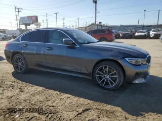 2021 BMW 3 Series 330i with VIN 3MW5R1J02M8B49793, listed as a Copart auction lot 49740925 with 42,281 mi miles and Salvage Title. Bid and sale history available at carsss.com. Image 4.