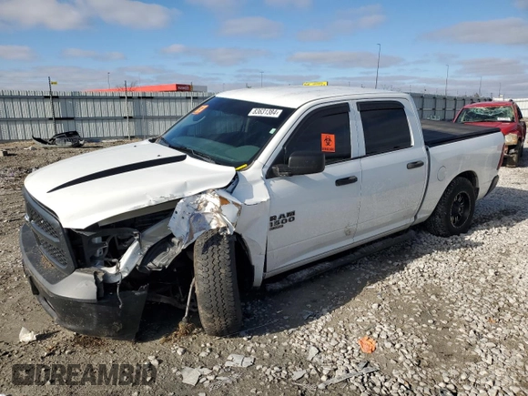 2019 Ram 1500 Tradesman z VIN 1C6RR6KG7KS521077, wystawiony jako Copart lot #83631384 z przebiegiem 79 894 mil mil oraz Szkoda całkowita • Salvage title. Historia ofert i sprzedaży dostępna na DreamBid. Obrazek 1.