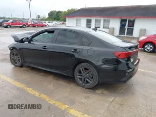 2020 Kia Forte GT-Line with VIN 3KPF34ADXLE165818, listed as a IAAI auction lot 41753657 with 58,079 mi miles. Bid and sale history available at carsss.com. Image 3.