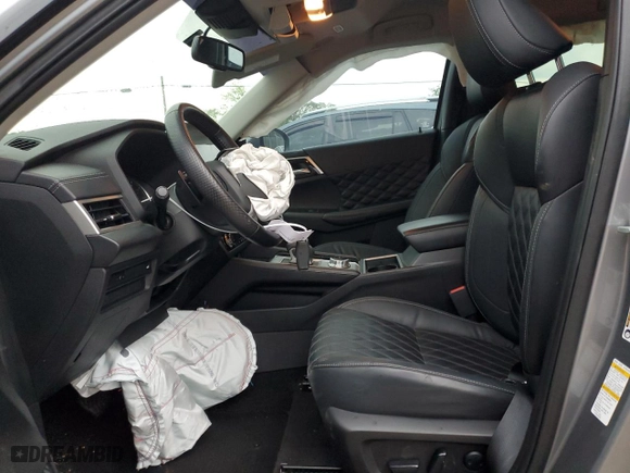 2022 Mitsubishi Outlander SEL with VIN JA4J3VA83NZ058825, listed as a Copart auction lot 55566864 with 38,100 mi miles and Salvage Title. Bid and sale history available at carsss.com. Image 7.