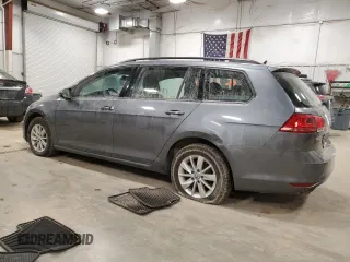 2015 Volkswagen Golf SportWagen TSI SE with VIN 3VWC17AUXFM513182, listed as a Copart auction lot 43391875 with 94,955 mi miles and Clean Title. Bid and sale history available at carsss.com. Image 2.