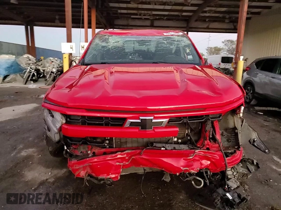 2022 Chevrolet Silverado 1500 RST with VIN 1GCUDEET3NZ516474, listed as a Copart auction lot 82578894 with 40,742 mi miles and Non Repairable. Bid and sale history available at DreamBid. Image 14.