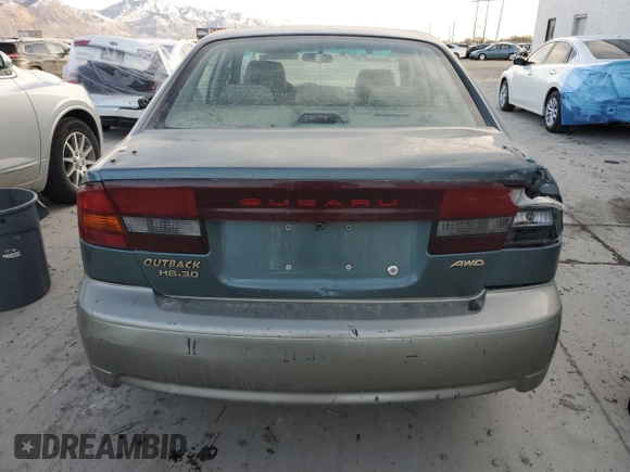 2002 Subaru Legacy Outback with VIN 4S3BE896027203514, listed as a Copart auction lot 42047915 with 167,735 mi miles and Salvage title. Bid and sale history available at DreamBid. Image 6.