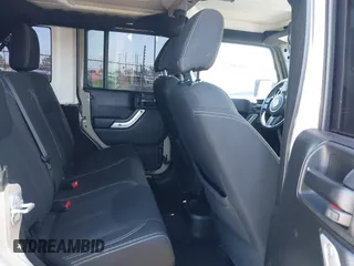 2017 Jeep Wrangler Unlimited Sahara with VIN 1C4BJWEG1HL746854, listed as a IAAI auction lot 41948127 with 97,730 mi miles. Bid and sale history available at carsss.com. Image 8.