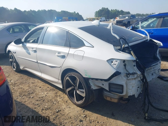 2019 Honda Accord Sport with VIN 1HGCV1F31KA029222, listed as a IAAI auction lot 42482885 with 89,612 mi miles and . Bid and sale history available at DreamBid. Image 3.