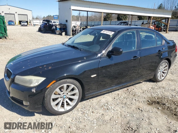 2011 BMW 3 Series 328i with VIN WBAPH7G54BNN07181, listed as a Copart auction lot 46113175 with 122,915 mi miles and Salvage Title. Bid and sale history available at carsss.com. Image 1.