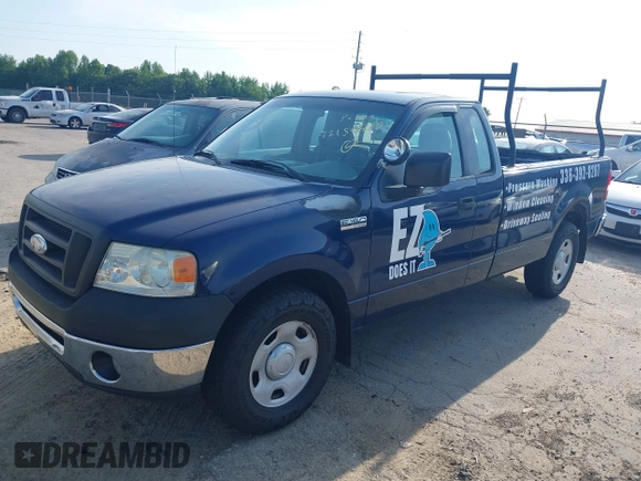 2008 Ford F-150 XL with VIN 1FTRF12W18KD24863, listed as a IAAI auction lot 42158875 with 180,388 mi miles. Bid and sale history available at carsss.com. Image 2.