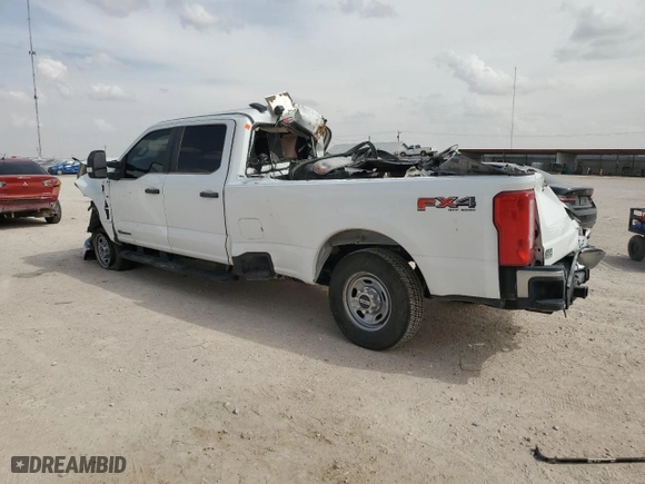 2023 Ford Super Duty F-250 SRW XL with VIN 1FT7W2BT0PEC72190, listed as a Copart auction lot 50321995 with 0 mi miles and Non Repairable. Bid and sale history available at carsss.com. Image 2.