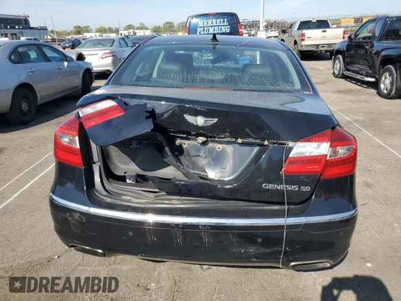 2012 Hyundai Genesis 5.0L R-Spec with VIN KMHGC4DH8CU174145, listed as a Copart auction lot 71263914 with 178,306 mi miles and Salvage Title. Bid and sale history available at carsss.com. Image 6.